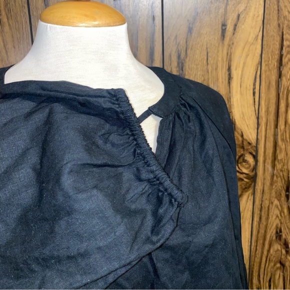 A New Day black long sleeve oversized blouse - Picture 6 of 7